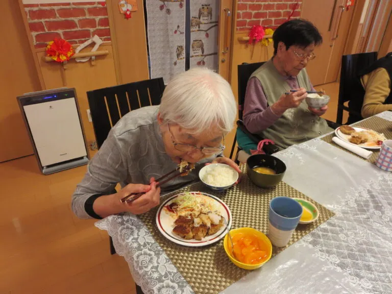 昼食作り＼(^o^)／こころユニット（グループホーム）